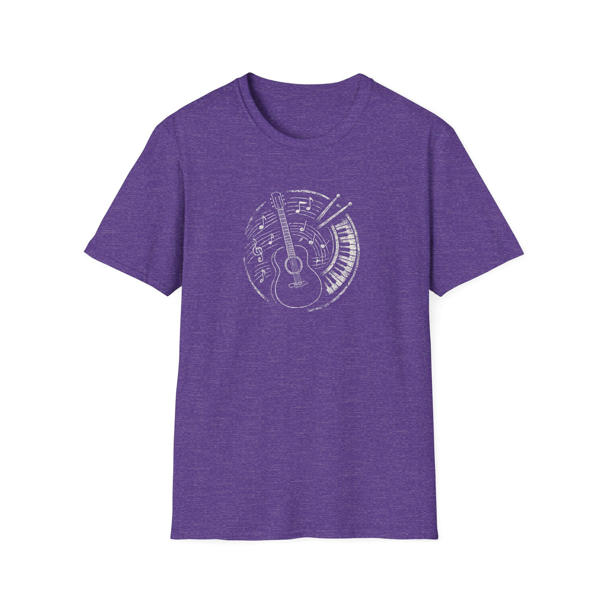 Musical Guitar Emblem T-Shirt